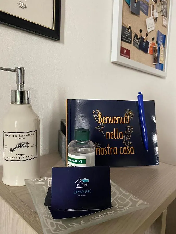 Apartmán La Casa Di Ro Syracuse